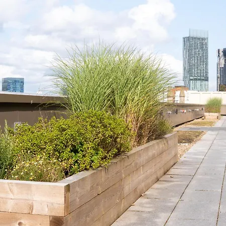 3Br Manchester Penthouse - Sky Garden & City Views Exterior foto